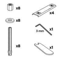 THULE 52100 Montagebeutel aus Kit 3084