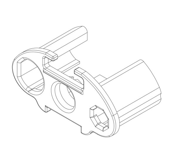 Endkappe für Aeroprofil (860-863)