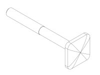 T-Nut Kulissenstein M6x61
