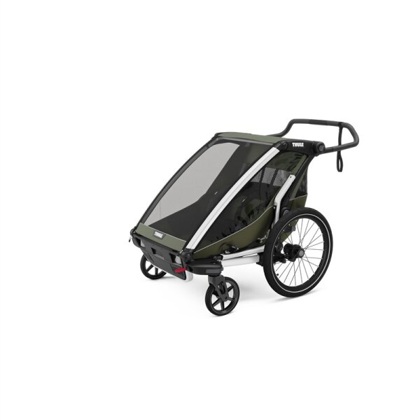 Thule Chariot Lite double Multisport-Fahrradanhänger Vintage Green