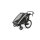Thule Chariot Lite double Multisport-Fahrradanhänger Vintage Green