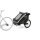 Thule Chariot Lite double Multisport-Fahrradanhänger Vintage Green