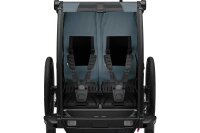 Thule Chariot Cab 2-Sitzer Multisport-Fahrradanhänger Dark Slate