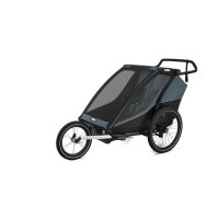 Thule Chariot Cab 2-Sitzer Multisport-Fahrradanhänger Dark Slate