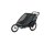 Thule Chariot Cab 2-Sitzer Multisport-Fahrradanhänger Dark Slate
