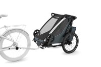 Thule Chariot Cross 2 single Multisport-Fahrradanhänger Dark Slate