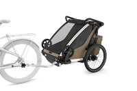 Thule Chariot Cross 2 double Multisport-Fahrradanhänger Faded Khaki