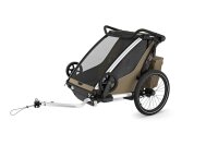 Thule Chariot Cross 2 double Multisport-Fahrradanhänger Faded Khaki