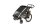 Thule Chariot Cross 2 double Multisport-Fahrradanhänger Faded Khaki