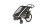 Thule Chariot Cross 2 double Multisport-Fahrradanhänger Faded Khaki