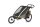 Thule Chariot Cross 2 double Multisport-Fahrradanhänger Faded Khaki