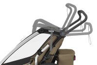Thule Chariot Cross 2 single Multisport-Fahrradanhänger Faded Khaki