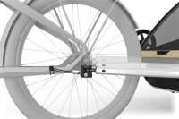 Thule Chariot Cross 2 double Multisport-Fahrradanhänger Dark Slate
