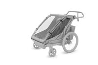 Thule Chariot Cross 2 double Multisport-Fahrradanhänger Dark Slate