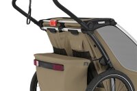 Thule Chariot Cross 2 double Multisport-Fahrradanhänger Dark Slate