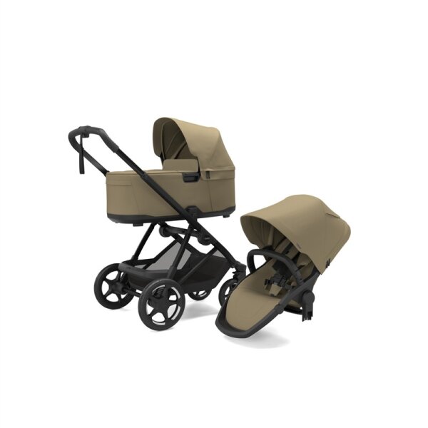 Thule Charm 2 in 1 Kinderwagen mit Babywanne Faded Khaki