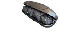 KJUST TASCHEN SET 4 STK | DACHBOX THULE FORCE 3 L SPORT