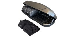 KJUST TASCHEN SET 4 STK | DACHBOX THULE FORCE 3 L SPORT
