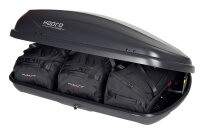 KJUST TASCHEN SET 3 STK FÜR DACHBOX HAPRO TRAXER 4.6