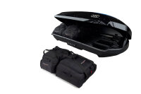 KJUST TASCHEN SET 4 STK FÜR DACHBOX AUDI 4K1071200Y9B 310L