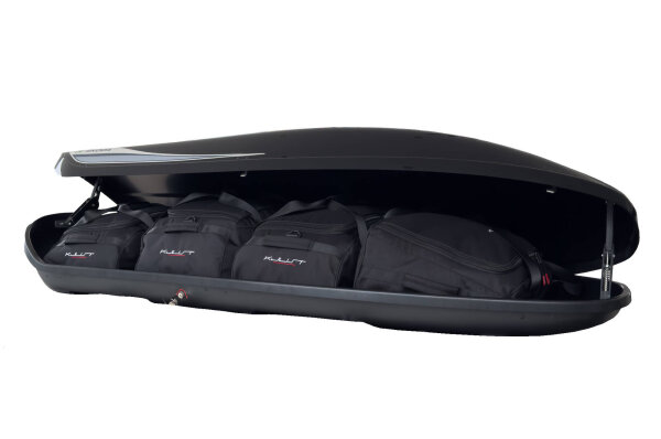 KJUST TASCHEN SET 4 STK FÜR DACHBOX SKODA 5L6071175 380L