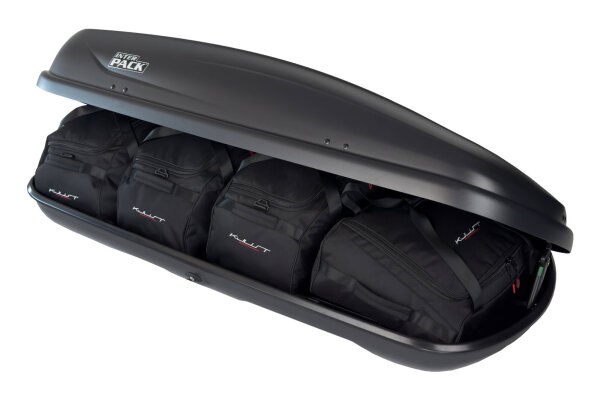 KJUST TASCHEN SET 4 STK FÜR DACHBOX INTERPACK TRAXER 5.6