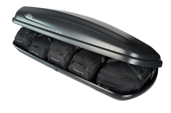 KJUST TASCHEN SET 5 STK FÜR DACHBOX INTERPACK TRAXER 8.6