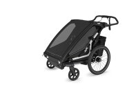 Thule Chariot Sport 2 double Multisport-Fahrradanhänger schwarz