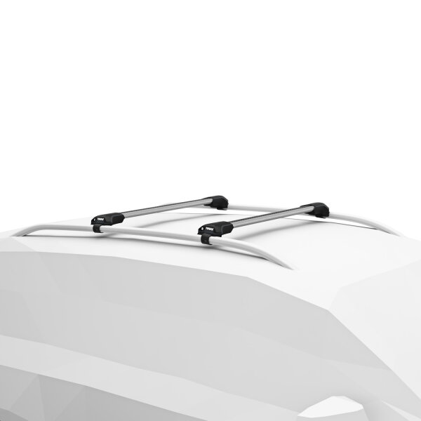 Skoda Karoq 2018–2022 | Dachreling | WingBar Edge Aluminium