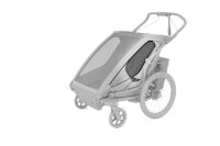 Thule Chariot Sport 2 single Multisport-Fahrradanhänger Natural Gold