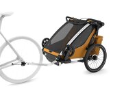 Thule Chariot Sport 2 double Multisport-Fahrradanhänger Natural Gold