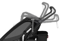 Thule Chariot Sport 2 double Multisport-Fahrradanhänger Natural Gold